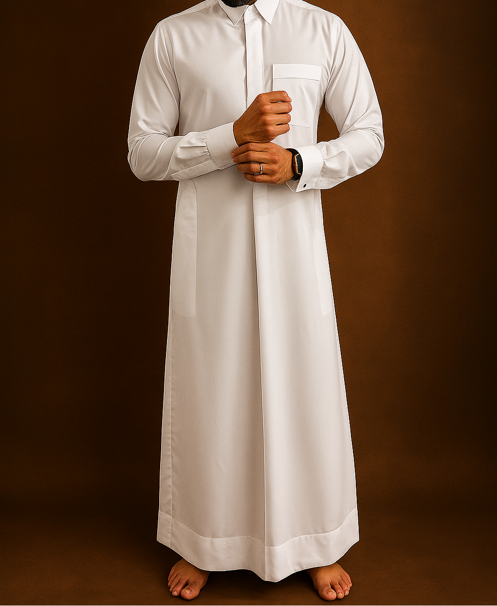 Qatari | White | Tailored Fit