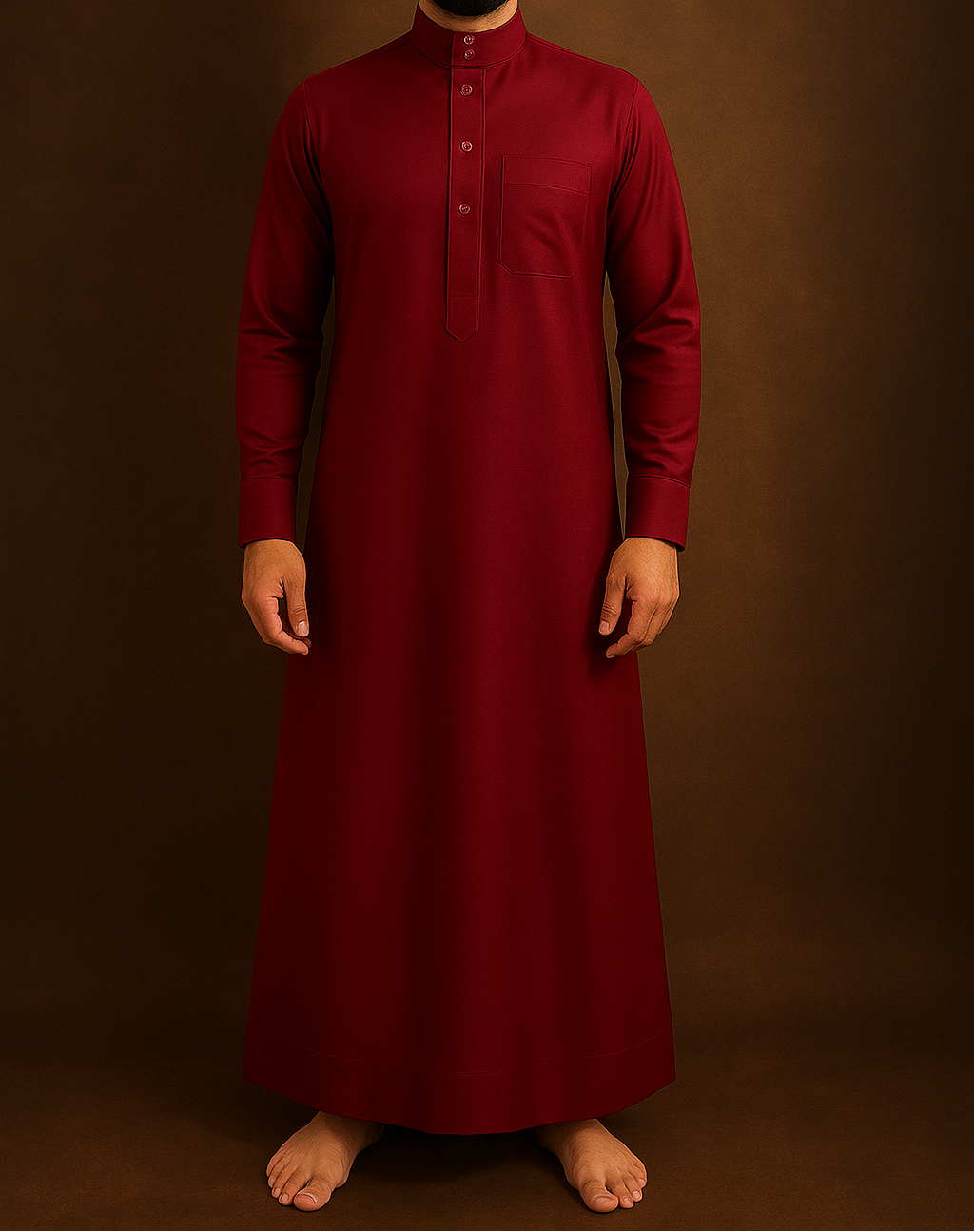Saudi | Red | Tailored Fit