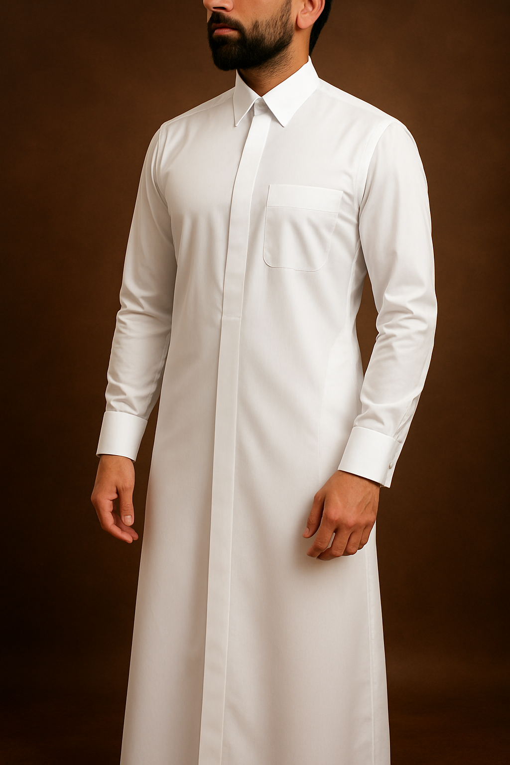 Qatari | White | Tailored Fit