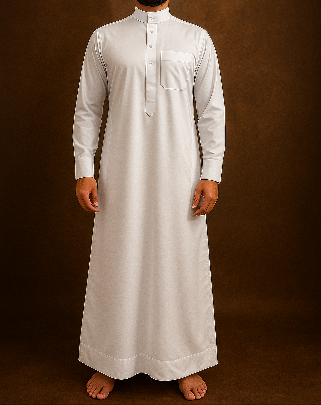 Saudi | White | Tailored Fit