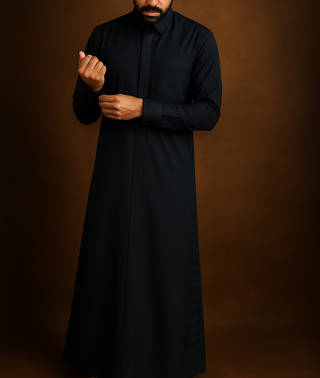 Qatari | Navy | Tailored Fit
